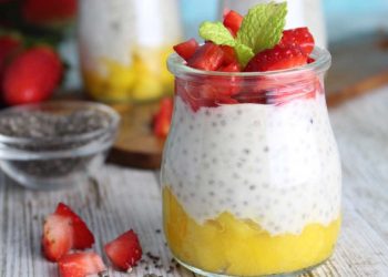 Pudín de chía con frutas